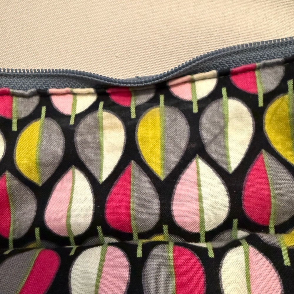 Vera Bradley Microfiber Crossbody Bag Gray - Picture 15 of 16